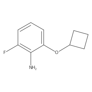 2-Cyclobutoxy-6-fluoroaniline Structure