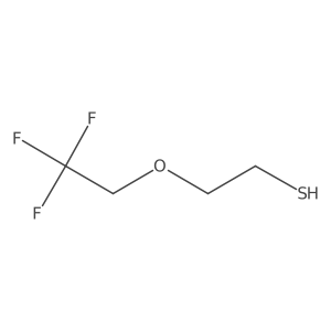 2-(2,2,2-Trifluoroethoxy)ethane-1-thiol结构式