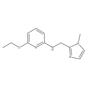 6-Ethoxy-N-((1-methyl-1h-imidazol-2-yl)methyl)pyridin-2-amine Structure