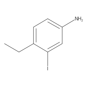 4-Ethyl-3-iodoaniline Structure