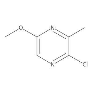 2-Chloro-5-methoxy-3-methylpyrazine Structure