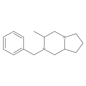 2-Benzyl-3-methyloctahydropyrrolo[1,2-a]pyrazine结构式