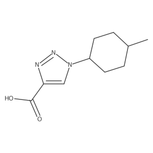 1-(4-Methylcyclohexyl)-1H-1,2,3-triazole-4-carboxylic acid Structure