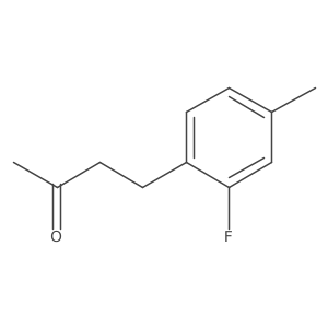 4-(2-Fluoro-4-methylphenyl)butan-2-one Structure