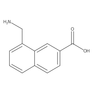 8-Aminomethyl-2-naphthoic acid Structure