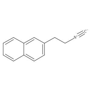 2-(2-Isocyanoethyl)naphthalene Structure