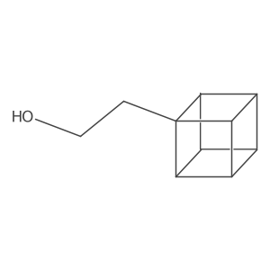 2-(Cuban-1-yl)ethan-1-ol结构式