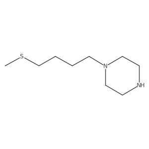 1-[4-(Methylsulfanyl)butyl]piperazine结构式