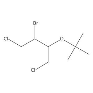 2-Bromo-3-(tert-butoxy)-1,4-dichlorobutane Structure