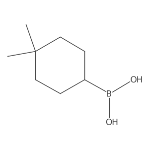 (4,4-Dimethylcyclohexyl)boronic acid Structure