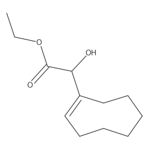 ethyl 2-[(1E)-cyclooct-1-en-1-yl]-2-hydroxyacetate结构式