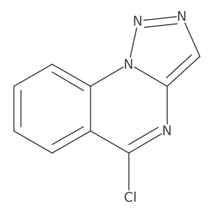 5-Chloro-[1,2,3]triazolo[1,5-a]quinazoline结构式