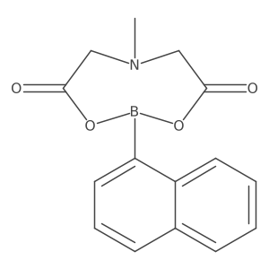 1-Naphthylboronic acid MIDA ester结构式