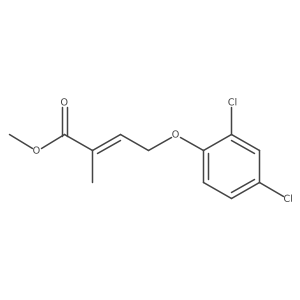 Methyl 4-(2,4-dichlorophenoxy)-2-methylbut-2-enoate Structure