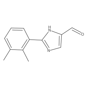 2-(2,3-Dimethylphenyl)-1H-imidazole-5-carbaldehyde结构式