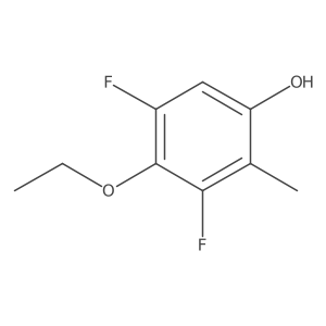 4-Ethoxy-3,5-difluoro-2-methylphenol Structure