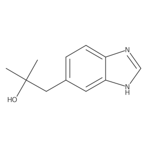 1-(1H-1,3-benzodiazol-5-yl)-2-methylpropan-2-ol Structure