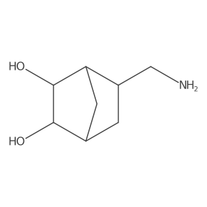 rac-(1R,2S,3R,4R,5S)-5-(aminomethyl)bicyclo[2.2.1]heptane-2,3-diol结构式