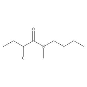 N-butyl-2-chloro-N-methylbutanamide Structure