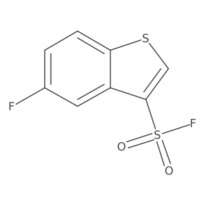5-Fluoro-1-benzothiophene-3-sulfonyl fluoride Structure