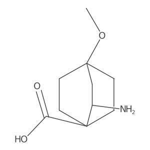 2-Amino-4-methoxybicyclo[2.2.2]octane-1-carboxylic acid结构式
