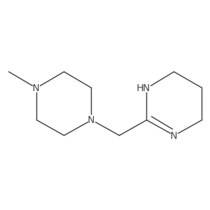 2-[(4-Methylpiperazin-1-yl)methyl]-1,4,5,6-tetrahydropyrimidine Structure