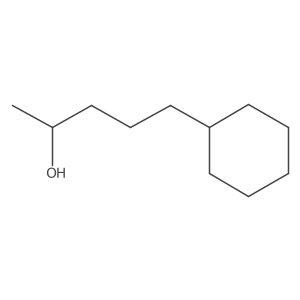 (2S)-5-cyclohexylpentan-2-ol结构式