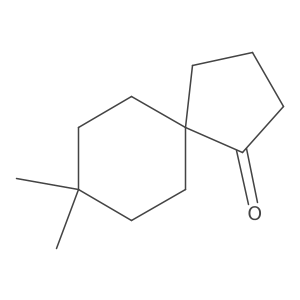 8,8-Dimethylspiro[4.5]decan-1-one结构式