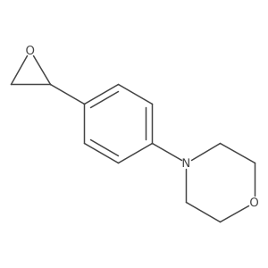 4-{4-[(2R)-oxiran-2-yl]phenyl}morpholine Structure