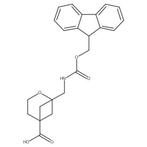 1-[({[(9H-fluoren-9-yl)methoxy]carbonyl}amino)methyl]-2-oxabicyclo[3.1.1]heptane-5-carboxylic acid Structure