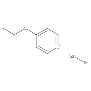 4-Ethoxyphenylzinc bromide Structure