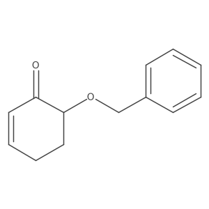 (S)-6-(Benzyloxy)cyclohex-2-en-1-one结构式