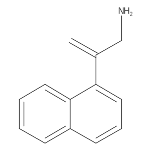 2-(Naphthalen-1-yl)prop-2-en-1-amine结构式