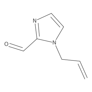 1-Allyl-1H-imidazole-2-carbaldehyde结构式