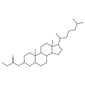 3betaPropanoyloxy-5alpha-cholestane结构式