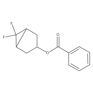 6,6-Difluorobicyclo[3.1.0]hex-3-yl benzoate Structure