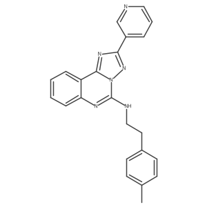 N-[2-(4-Methylphenyl)ethyl]-2-(pyridin-3-YL)-[1,2,4]triazolo[1,5-C]quinazolin-5-amine Structure