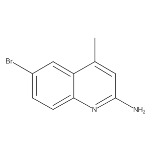 6-Bromo-4-methylquinolin-2-amine Structure