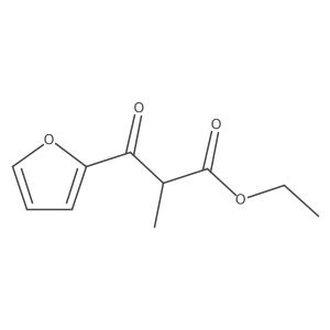 Ethyl 3-(furan-2-yl)-2-methyl-3-oxopropanoate Structure
