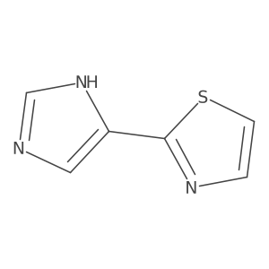 2-(1H-imidazol-4-yl)-1,3-thiazole Structure