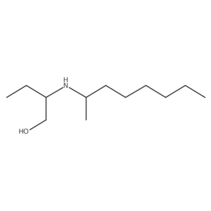 2-[(Octan-2-yl)amino]butan-1-ol结构式