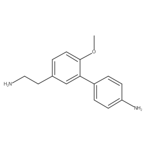 4a(2)-Amino-6-methoxy[1,1a(2)-biphenyl]-3-ethanamine结构式