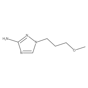 1-(3-Methoxypropyl)-1H-1,2,4-triazol-3-amine Structure
