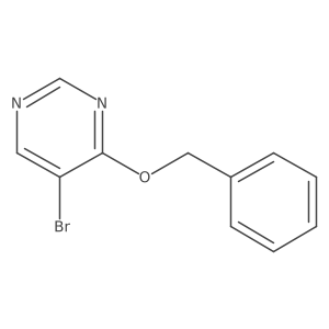 4-Benzyloxy-5-bromopyrimidine Structure