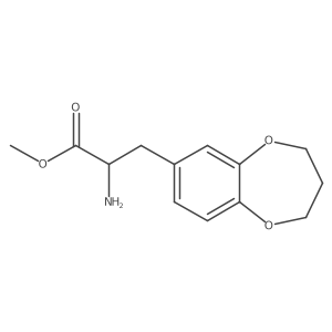 methyl 2-amino-3-(3,4-dihydro-2H-1,5-benzodioxepin-7-yl)propanoate Structure