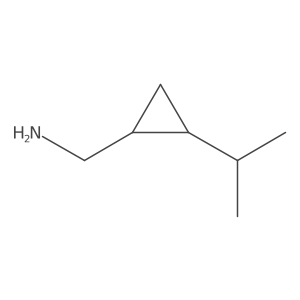 (2-Isopropylcyclopropyl)methanamine结构式