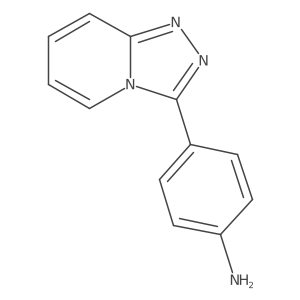 4-([1,2,4]Triazolo[4,3-a]pyridin-3-yl)aniline Structure