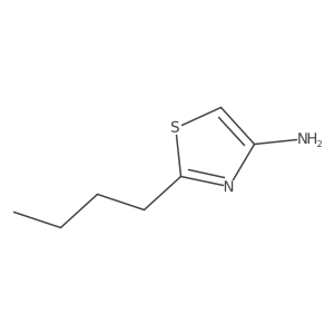 2-Butyl-1,3-thiazol-4-amine结构式