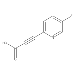 3-(5-Fluoropyridin-2-yl)prop-2-ynoic acid Structure
