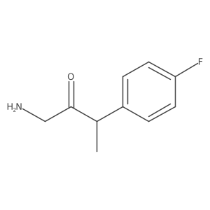 1-Amino-3-(4-fluorophenyl)butan-2-one结构式